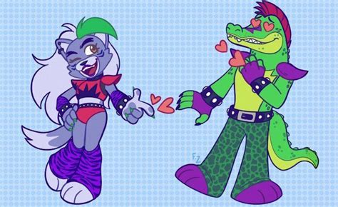 freddy x roxy|Freddy X Roxy by MontyGator.